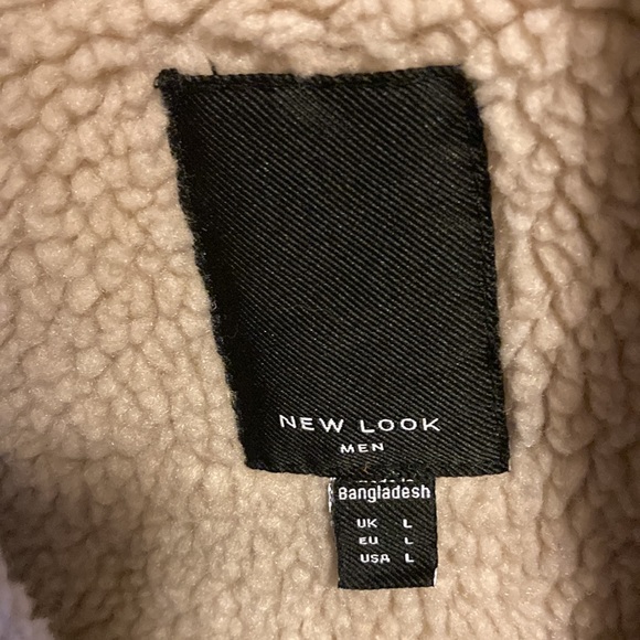 New Look burgundy corduroy jacket. - Picture 4 of 5